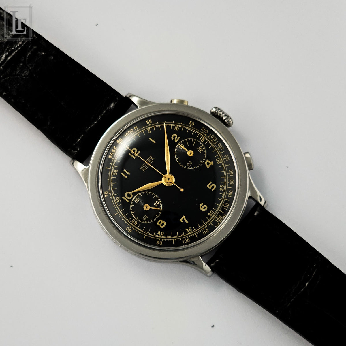 Hugex oversize chronograph, 1935, photo 11 of 11