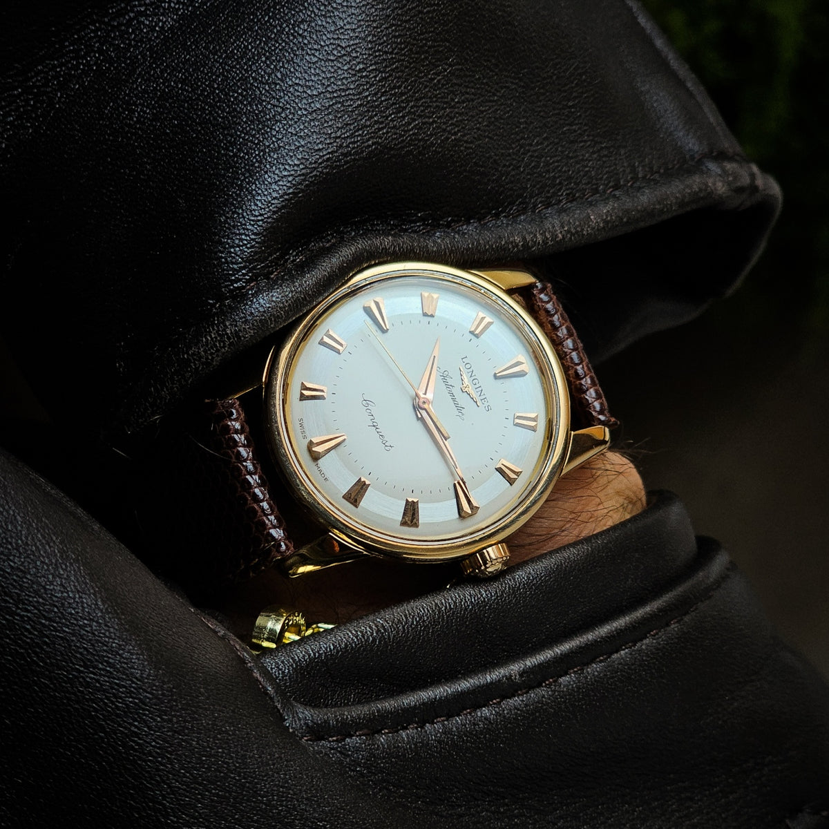Longines Conquest 18k, ref. 9001 2, 1955, photo 11 of 11