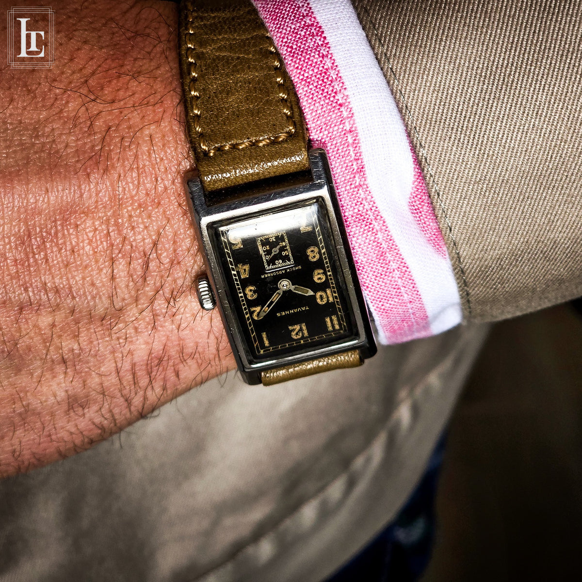 Tavannes Tank "cioccolatino", ref. 6391-60, 1930, photo 13 of 13