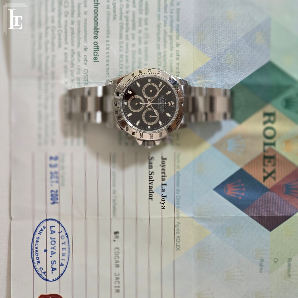 Rolex Daytona 116520 Black, 2004, photo 11 of 11
