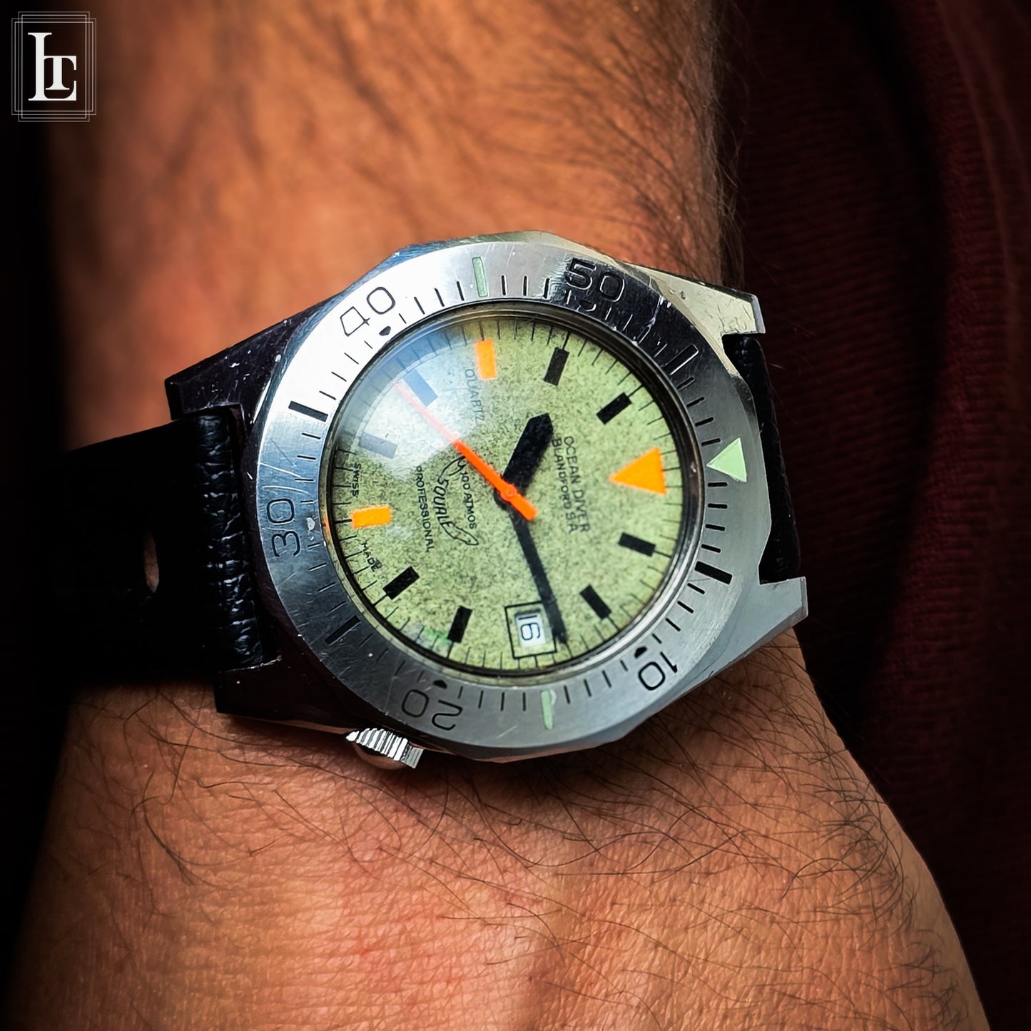 Squale Ocean Diver Blandford SA Full Lume 100 ATM