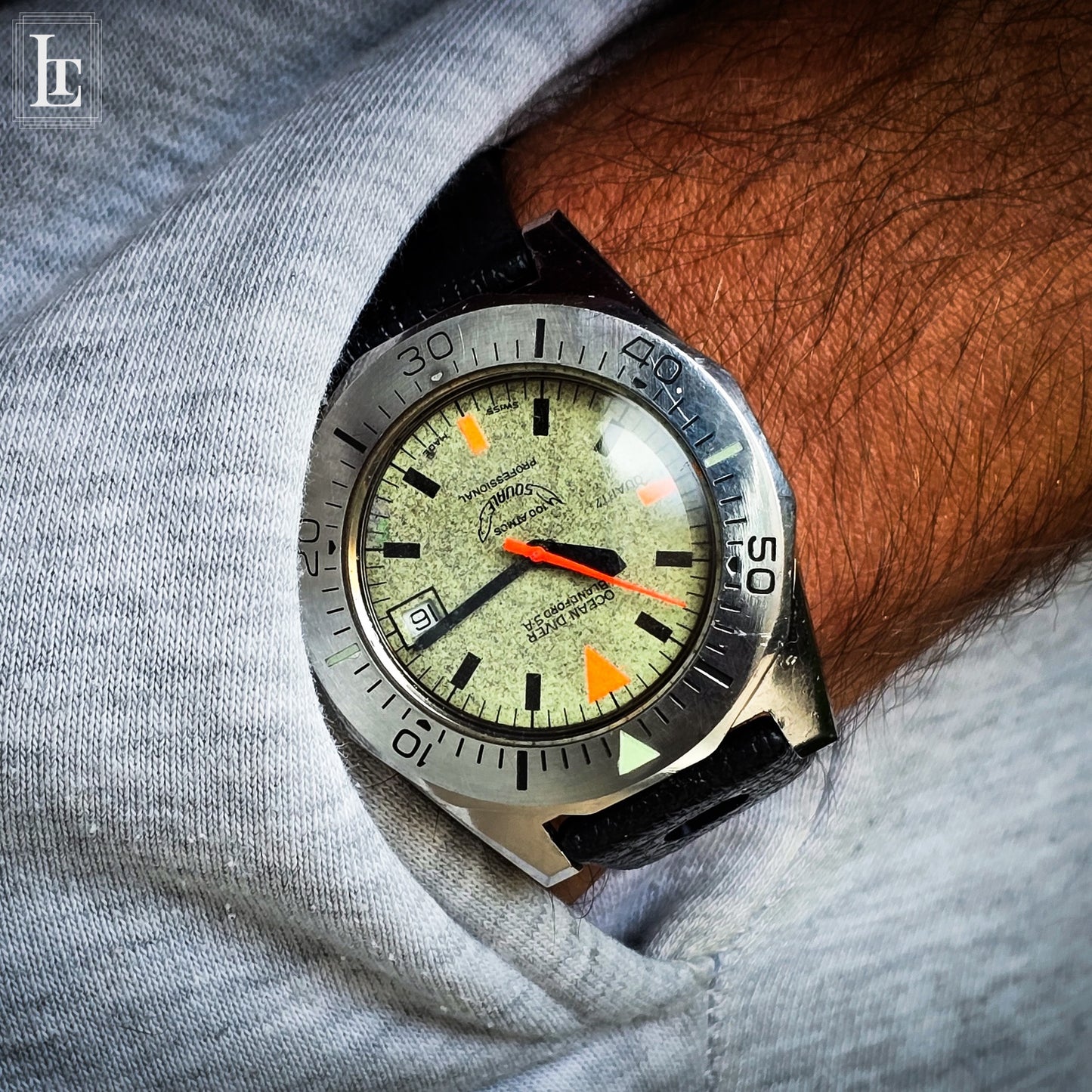 Squale Ocean Diver Blandford SA Full Lume 100 ATM