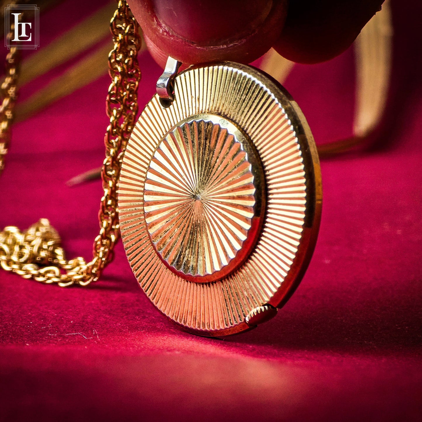 Caravelle orologio gioiello pendente