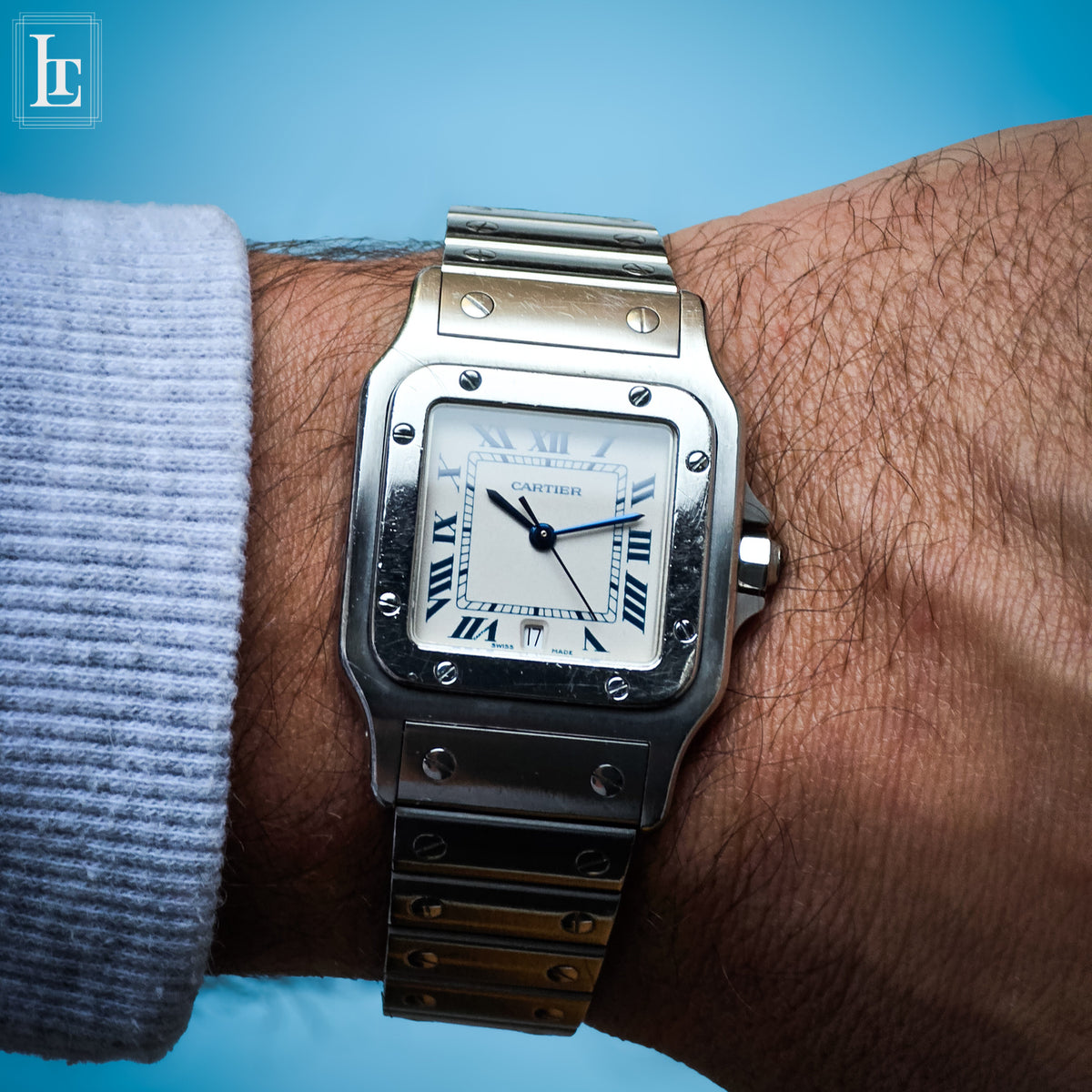 Cartier Santos Galbée Boutique, ref. 1564, 1998, photo 9 of 9
