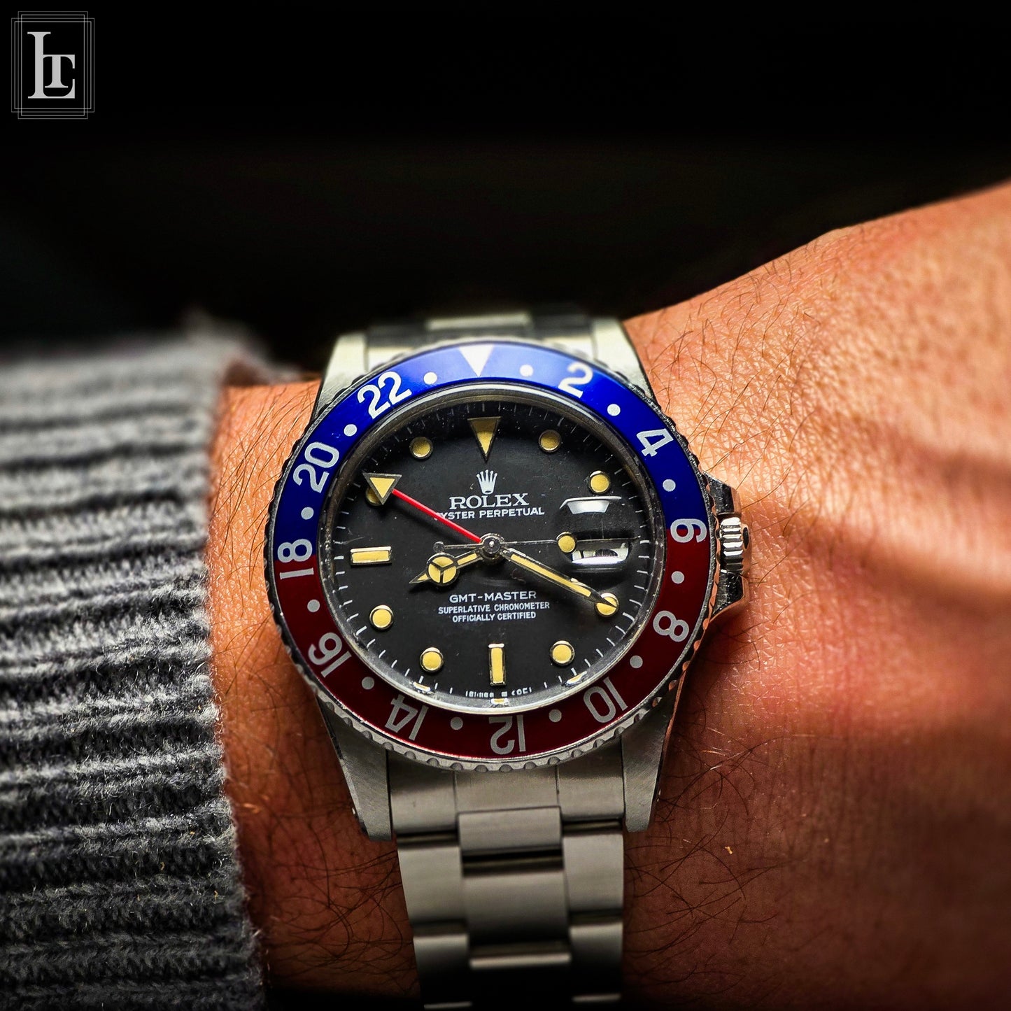 Rolex GMT Master 16750 b&p
