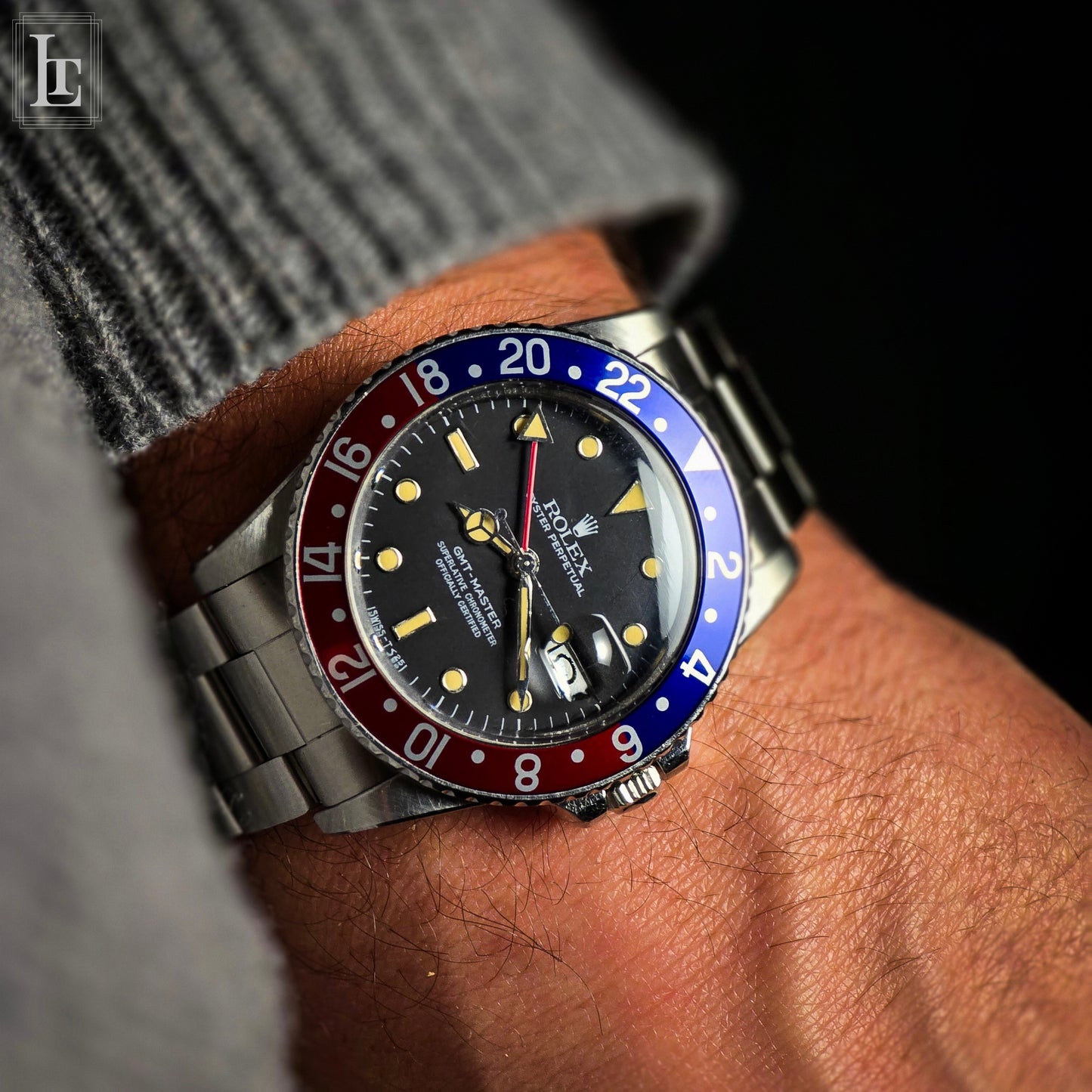 Rolex GMT Master 16750 b&p