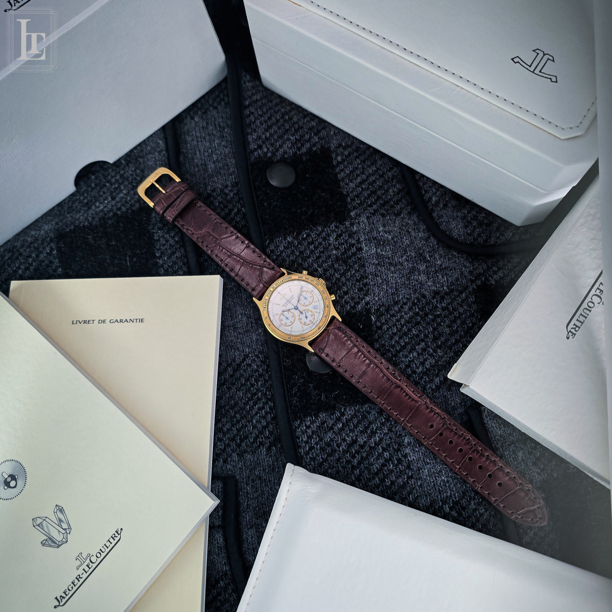 Jaeger LeCoultre Heraion chronograph, ref. 115.140.310, 1996, photo 14 of 14