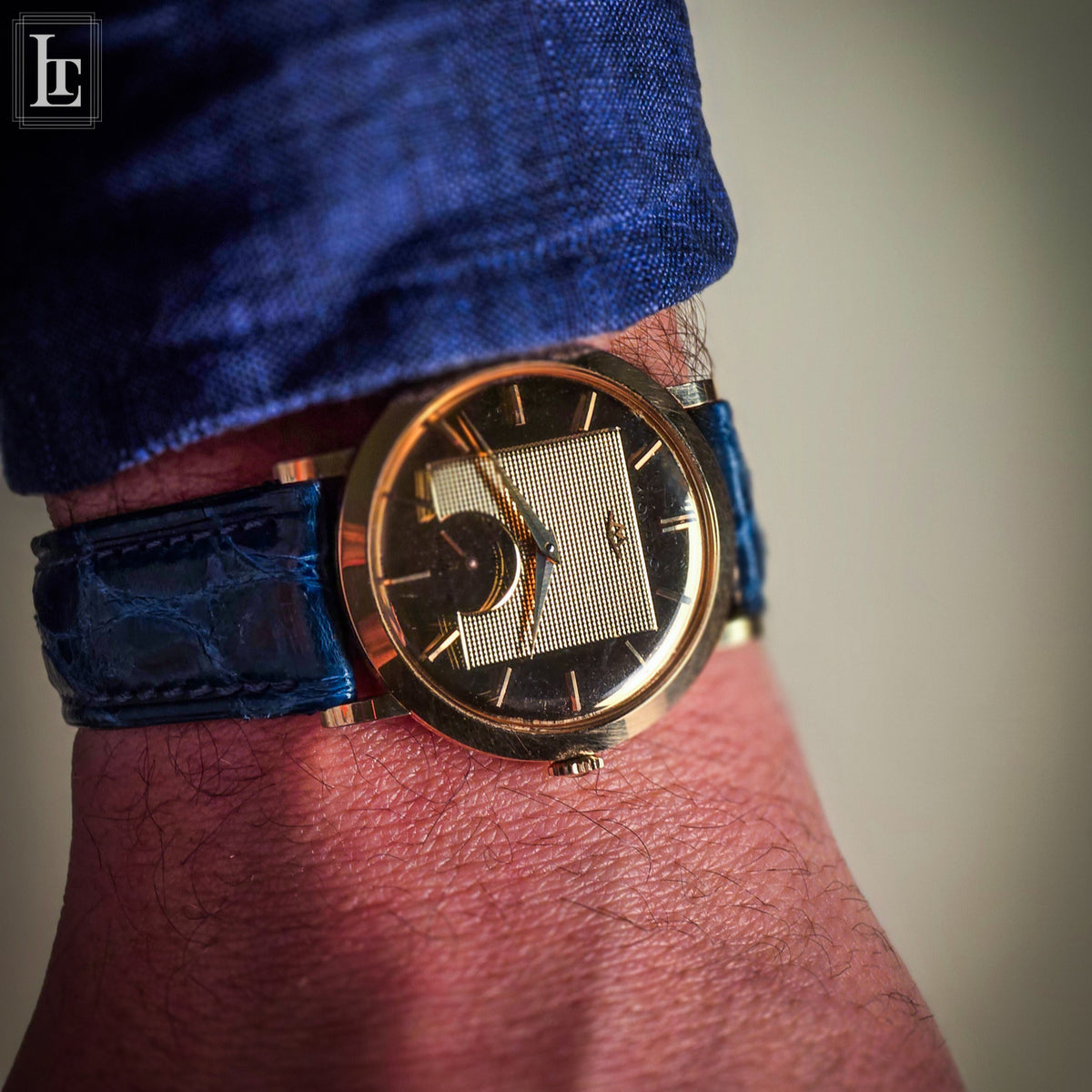 Movado Kingmatic rose gold automatic, ref. 8463, 1950, photo 10 of 10
