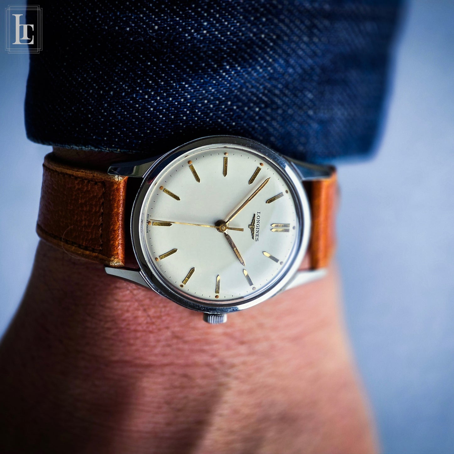 Longines classic steel Ref. 6995-1