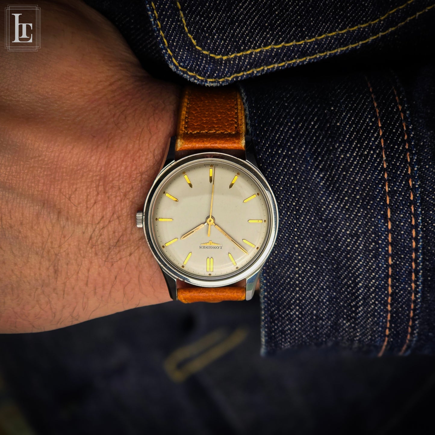 Longines classic steel Ref. 6995-1