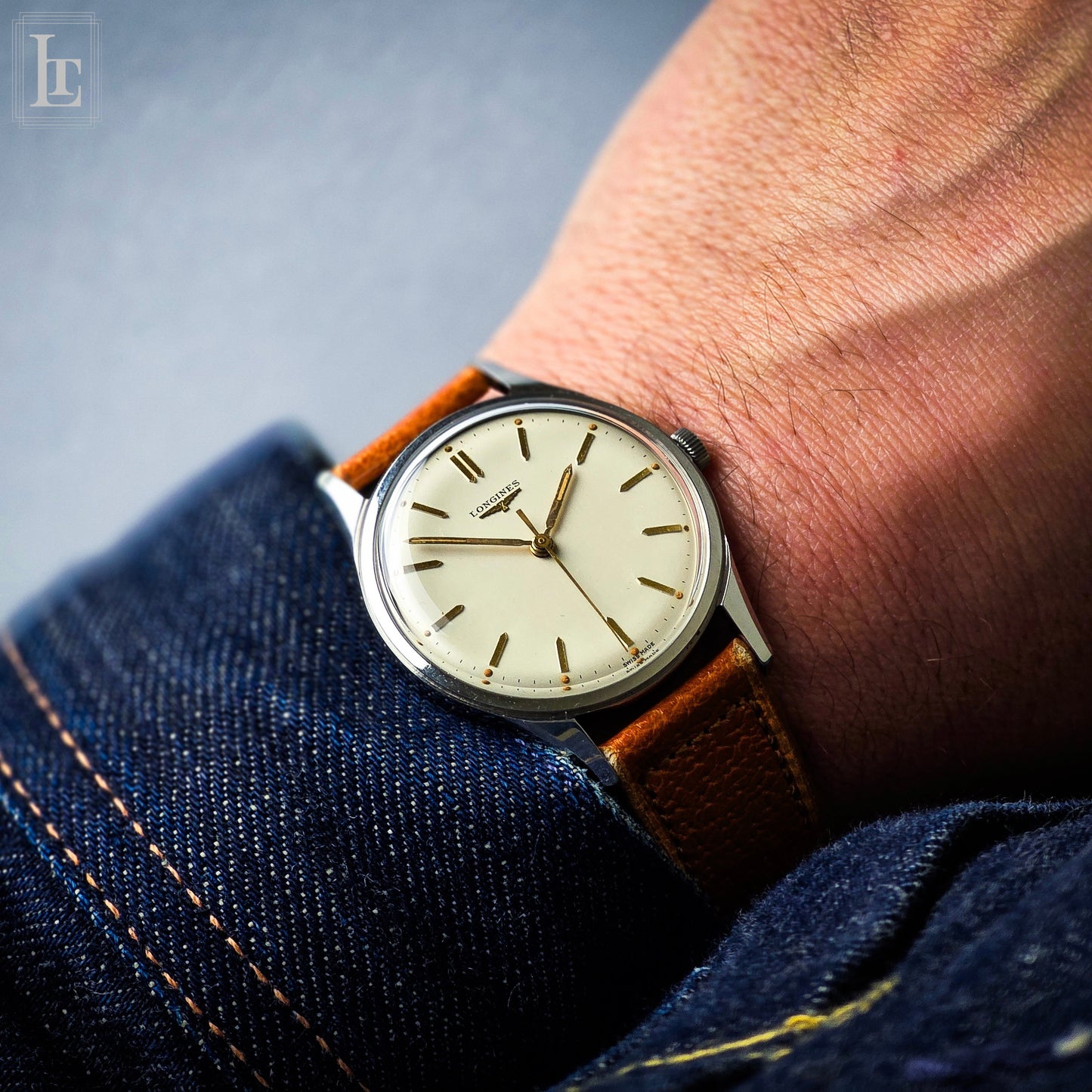 Longines classic steel Ref. 6995-1