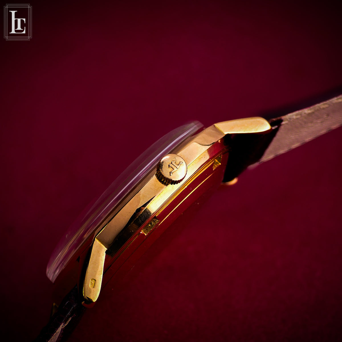 Jaeger LeCoultre classic rose gold, ref. E386, 1960, foto 11 di 11