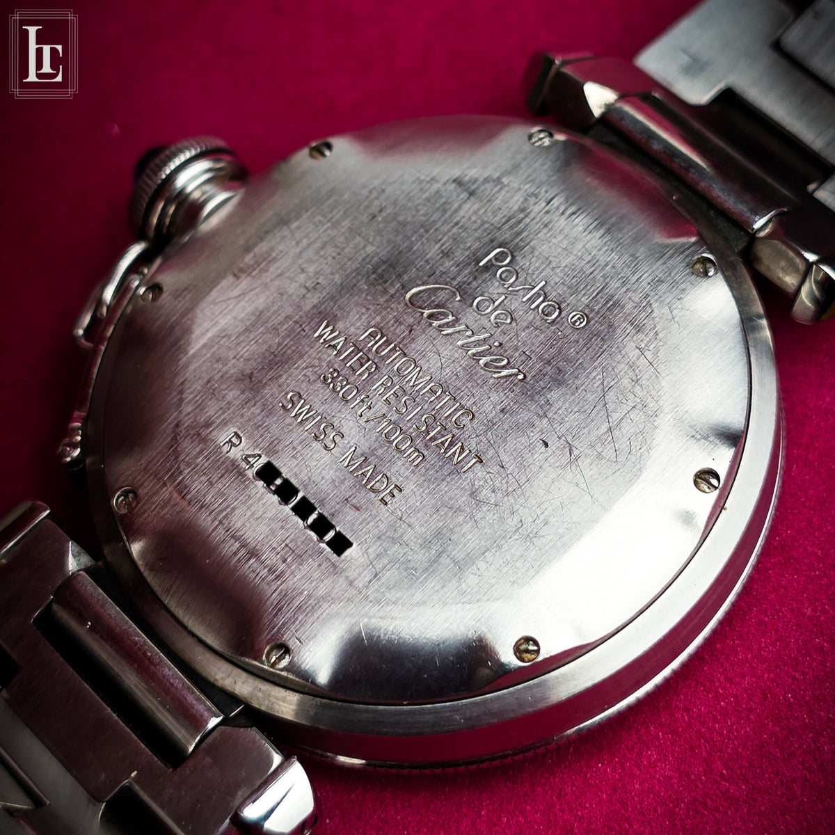 Cartier Pasha 38 mm bracelet, ref. W31005H3, 1997, photo 10 of 10