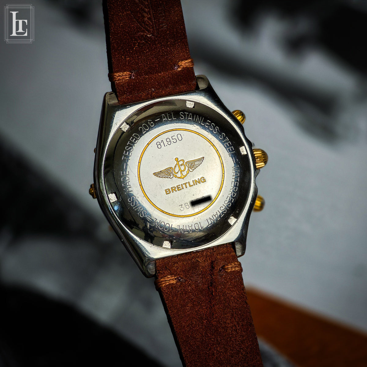 Breitling Chronomat black, ref. 81950, 1985, foto 8 di 8