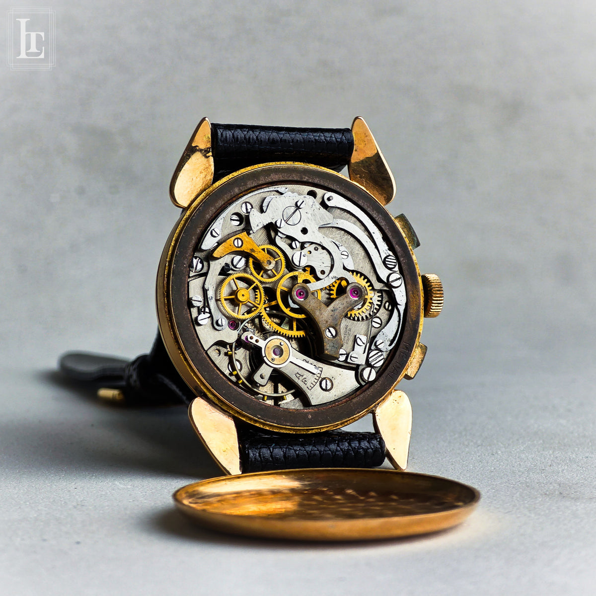 Dionis Chronographe Suisse gold, 1950, photo 11 of 11