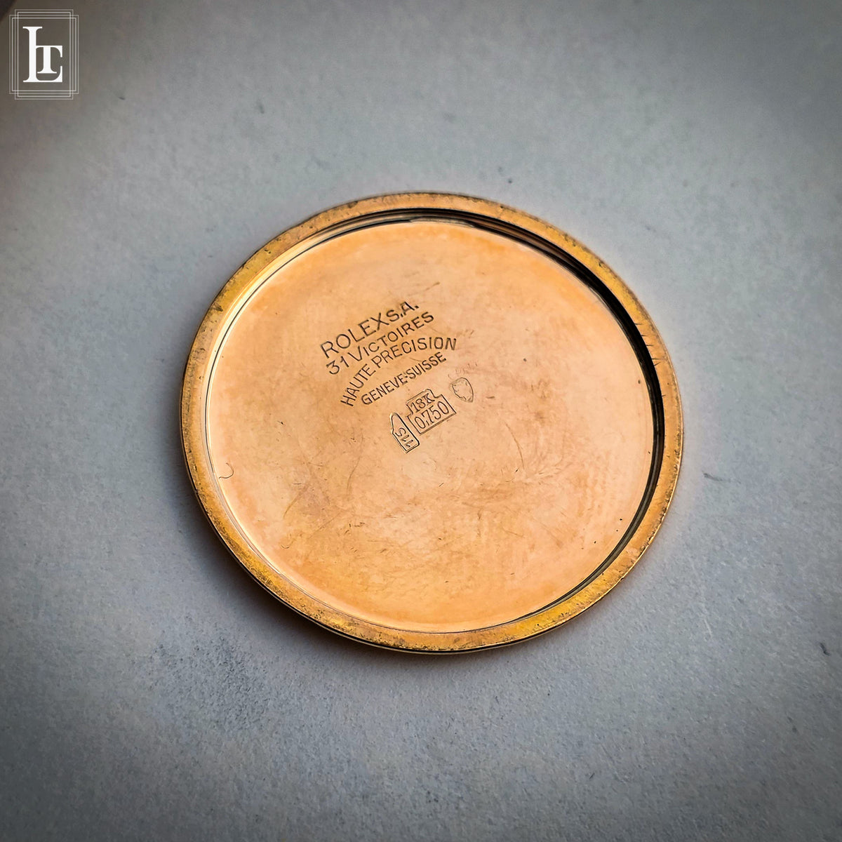 Rolex Chronometre pink gold, ref. 3714, 1942, photo 15 of 15