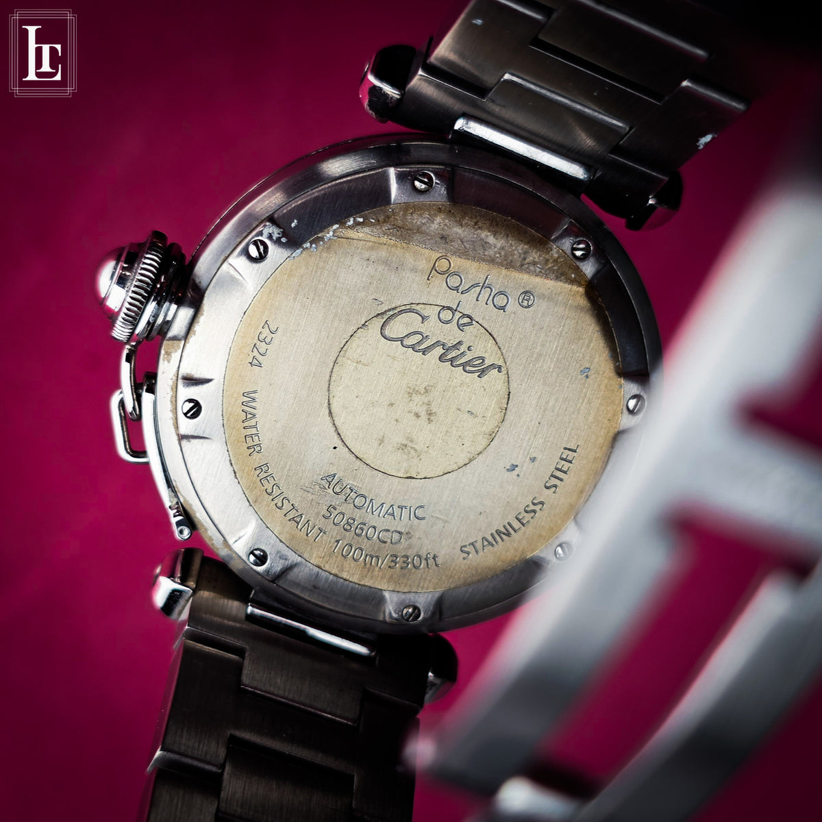 Cartier Pasha Ref. 2324 black b&p, 1999, foto 11 di 11