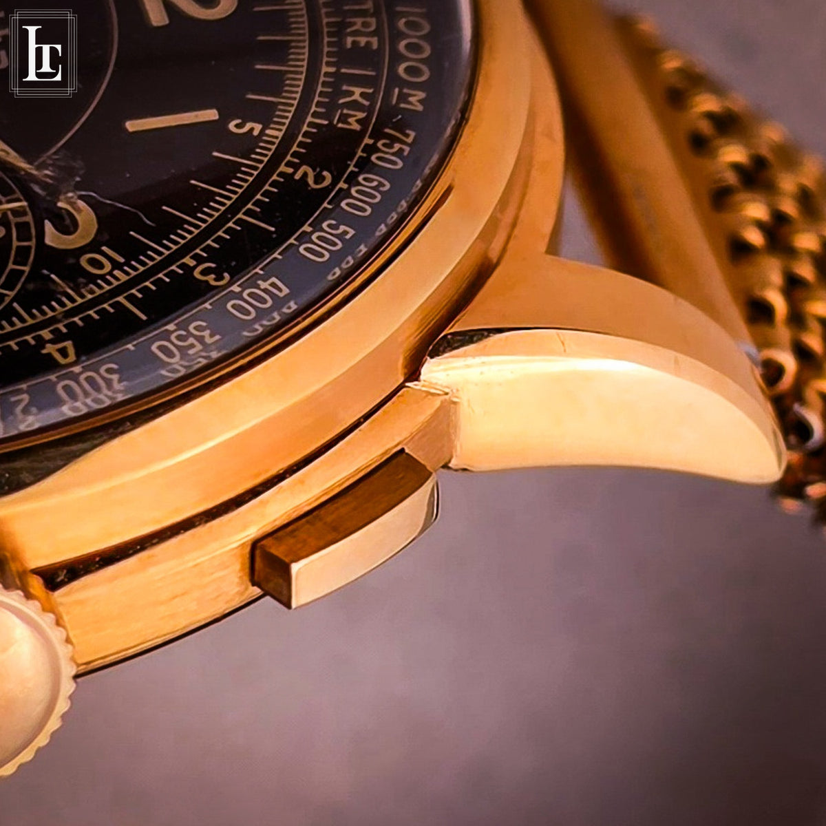 Vetta chronograph rose gold Valjoux 71, 1948, photo 15 of 15