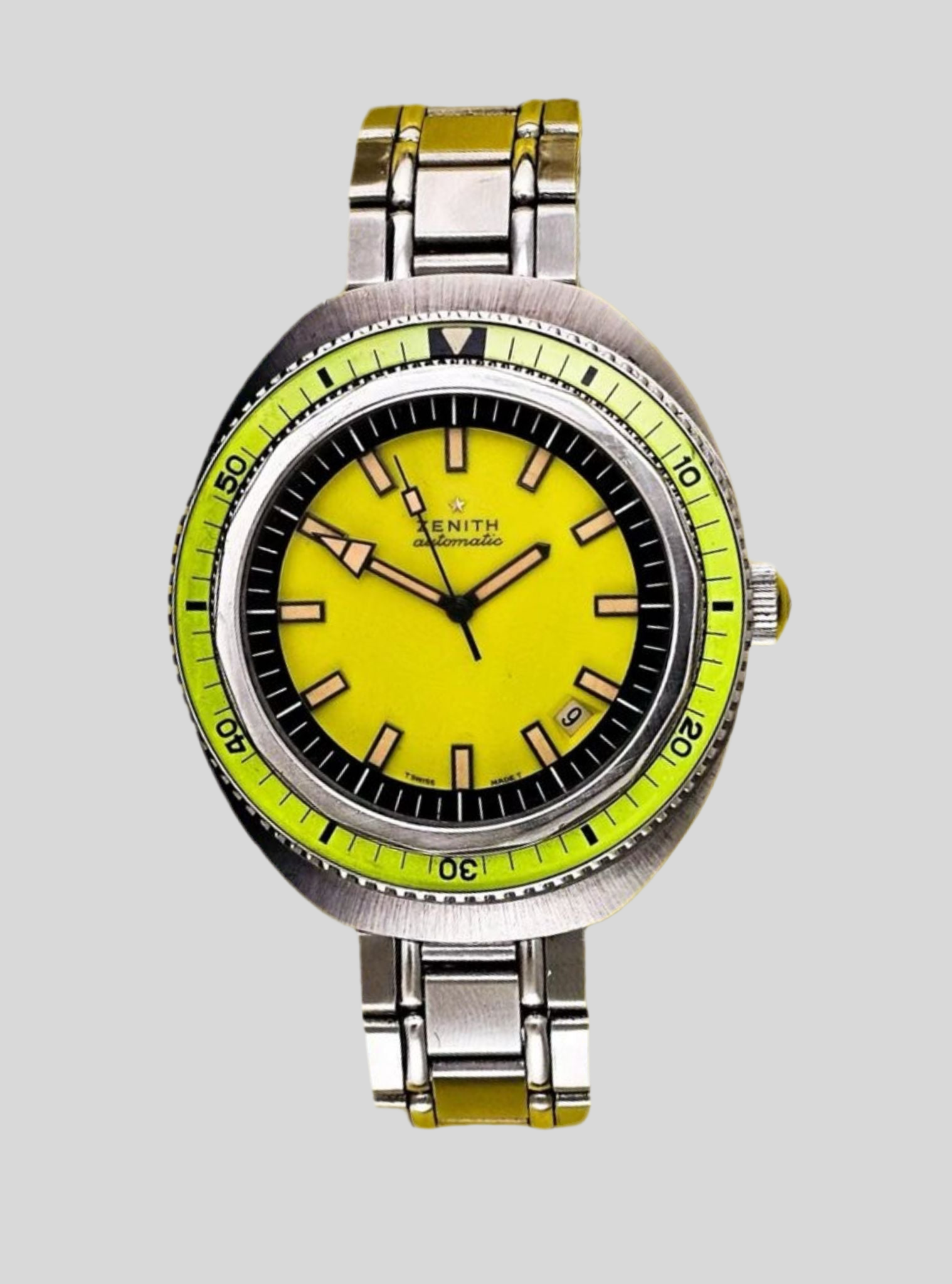 Zenith diver Big Lemon A3637 – Luxo Time Firenze Zenith diver Big Lemon A3637 – Luxo Time Firenze