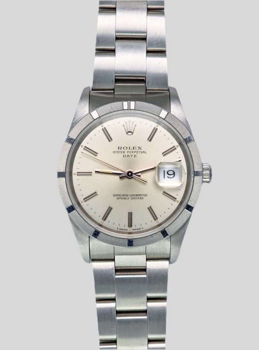 Rolex Date Engine Bezel 15210 con documenti