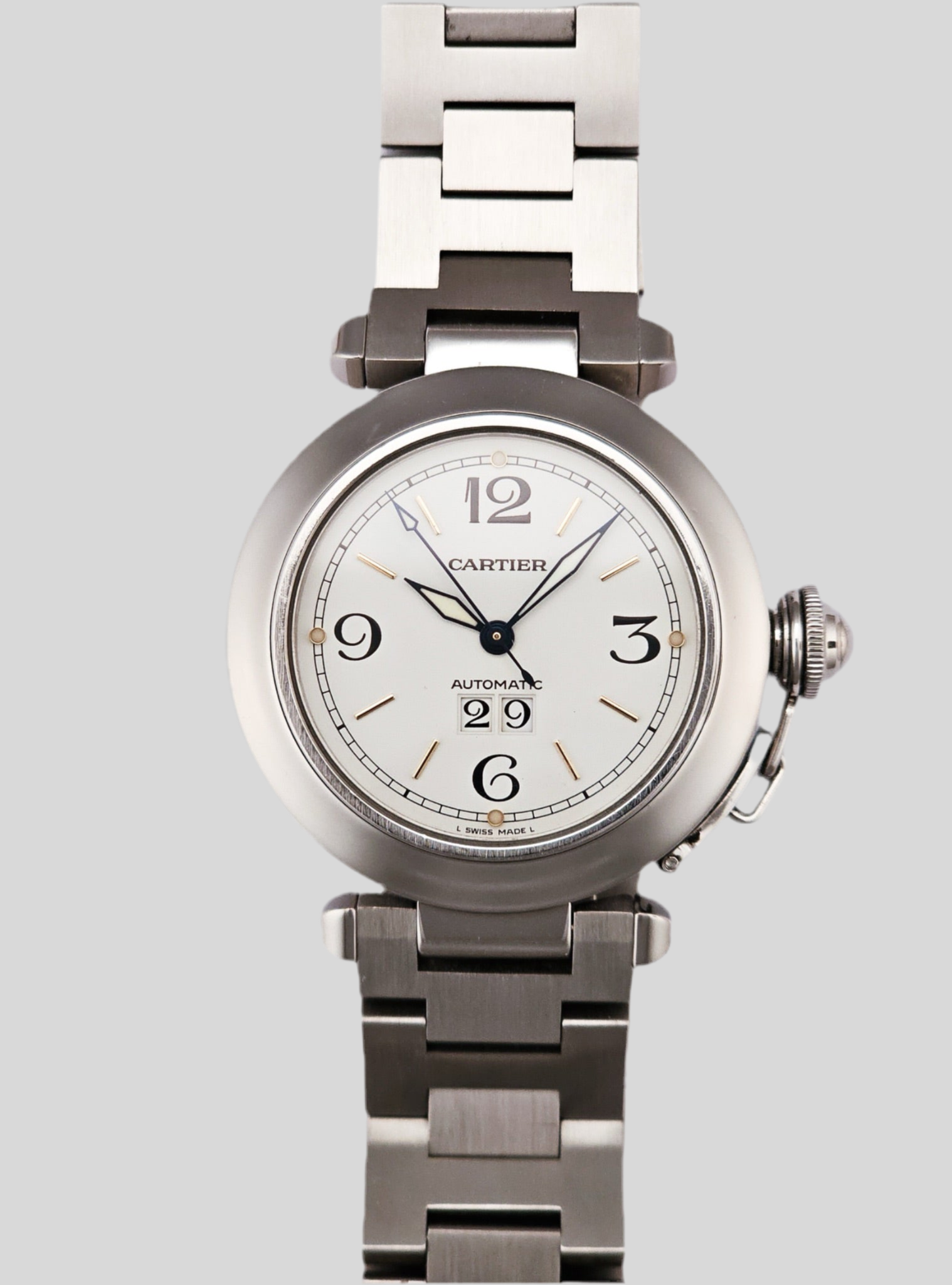 Cartier Pashà C Big Date – Luxo Time Firenze Cartier Pashà C Big Date – Luxo Time Firenze