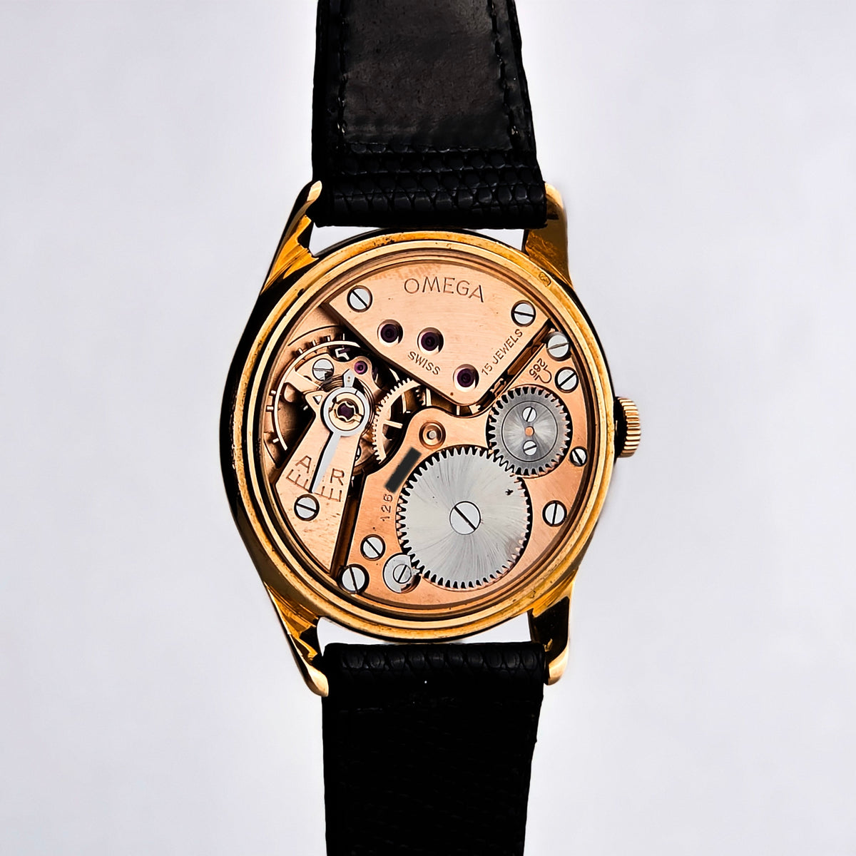 Omega rose gold classic