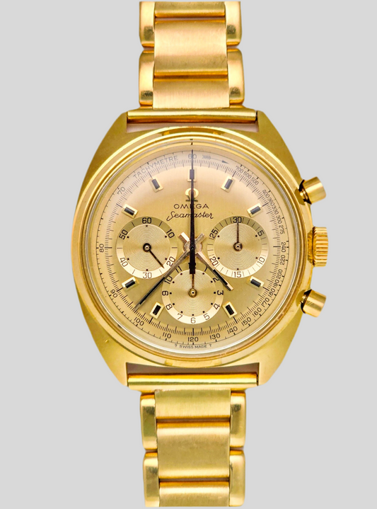 Omega Seamaster chronograph Full Gold