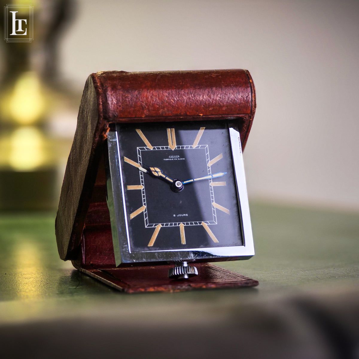 Jaeger LeCoultre travel clock 8 days, 1950, photo 5 of 5
