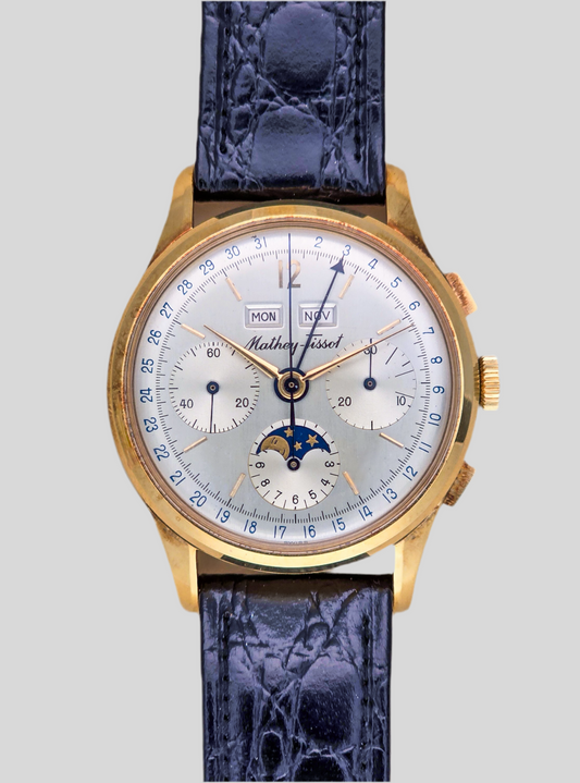 Mathey-Tissot Triple Calendar Moon cronografo yg NOS