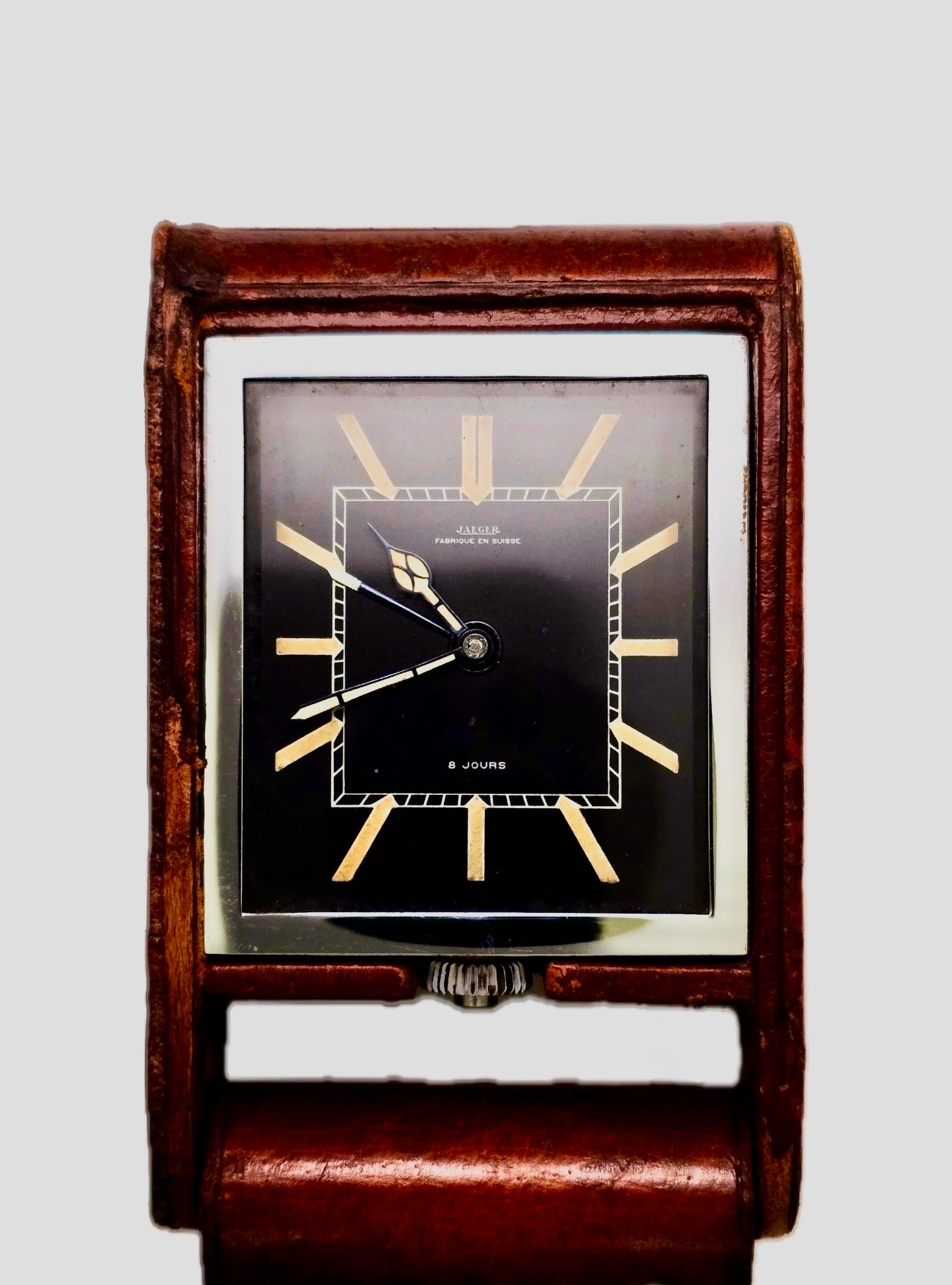 Jaeger LeCoultre travel clock 8 days – Luxo Time Firenze