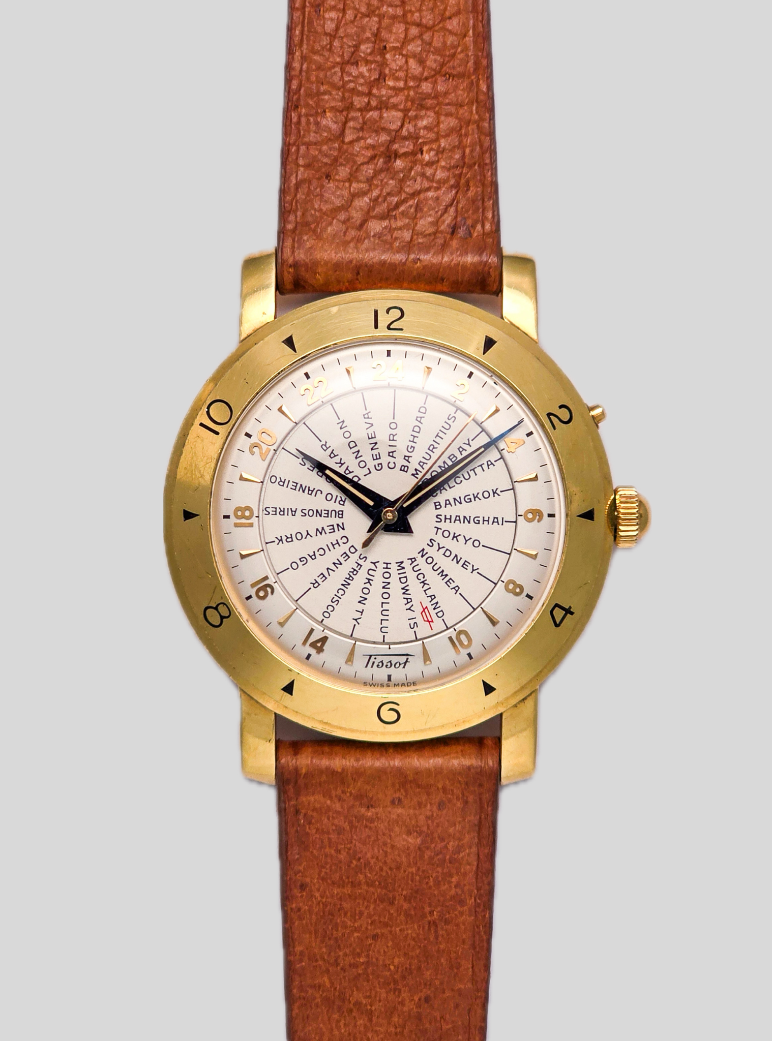 Tissot World Time OR4001 gold – Luxo Time Firenze