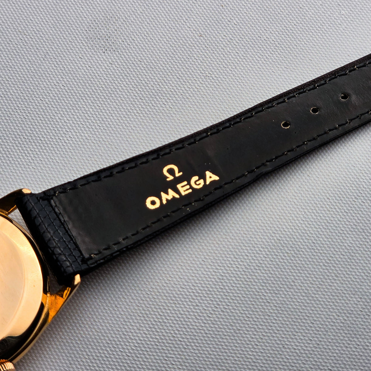 Omega rose gold classic