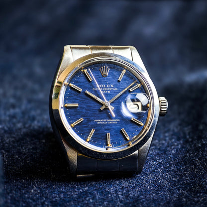 Rolex Date ref.1500 “quadrante jeans”