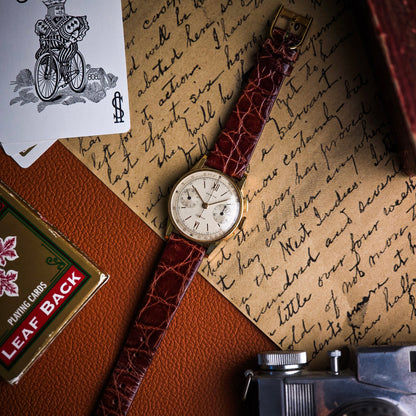 Zenith Chronograph Compur Sandwich 18k