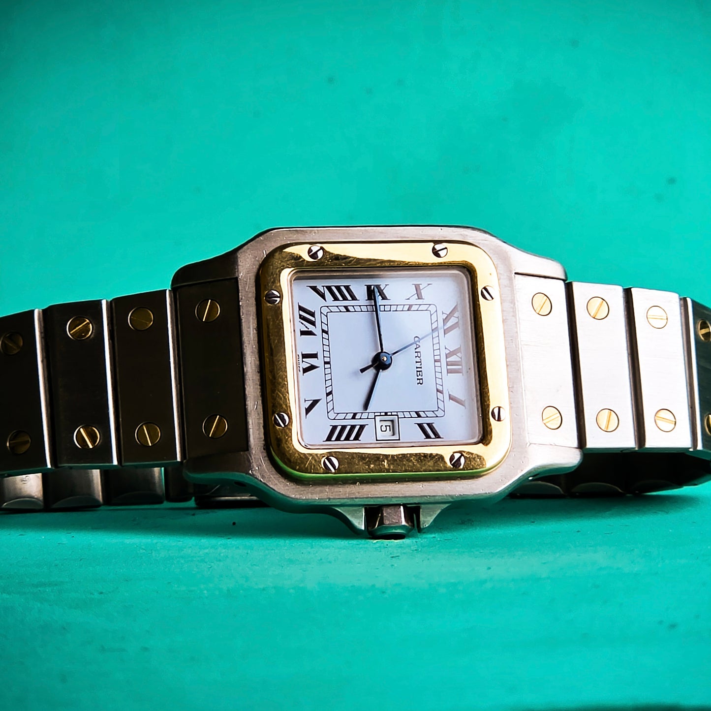 Cartier Santos 2961 automatico Carré