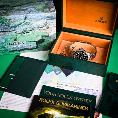 Rolex Submariner 16610 LV "Kermit" fat 4