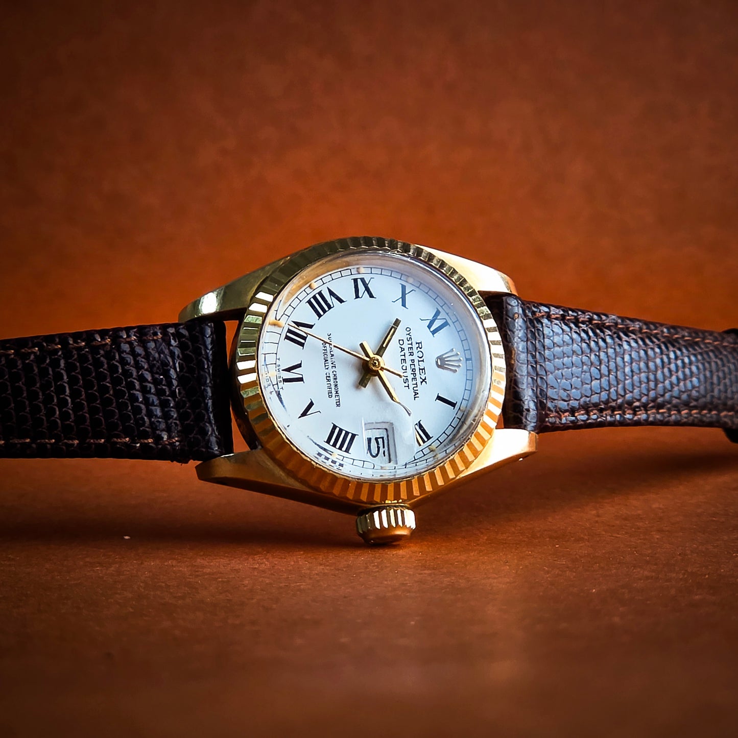 Rolex Datejust Lady gold