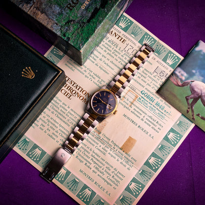 Rolex Datejust 16233 steel & gold Full Set