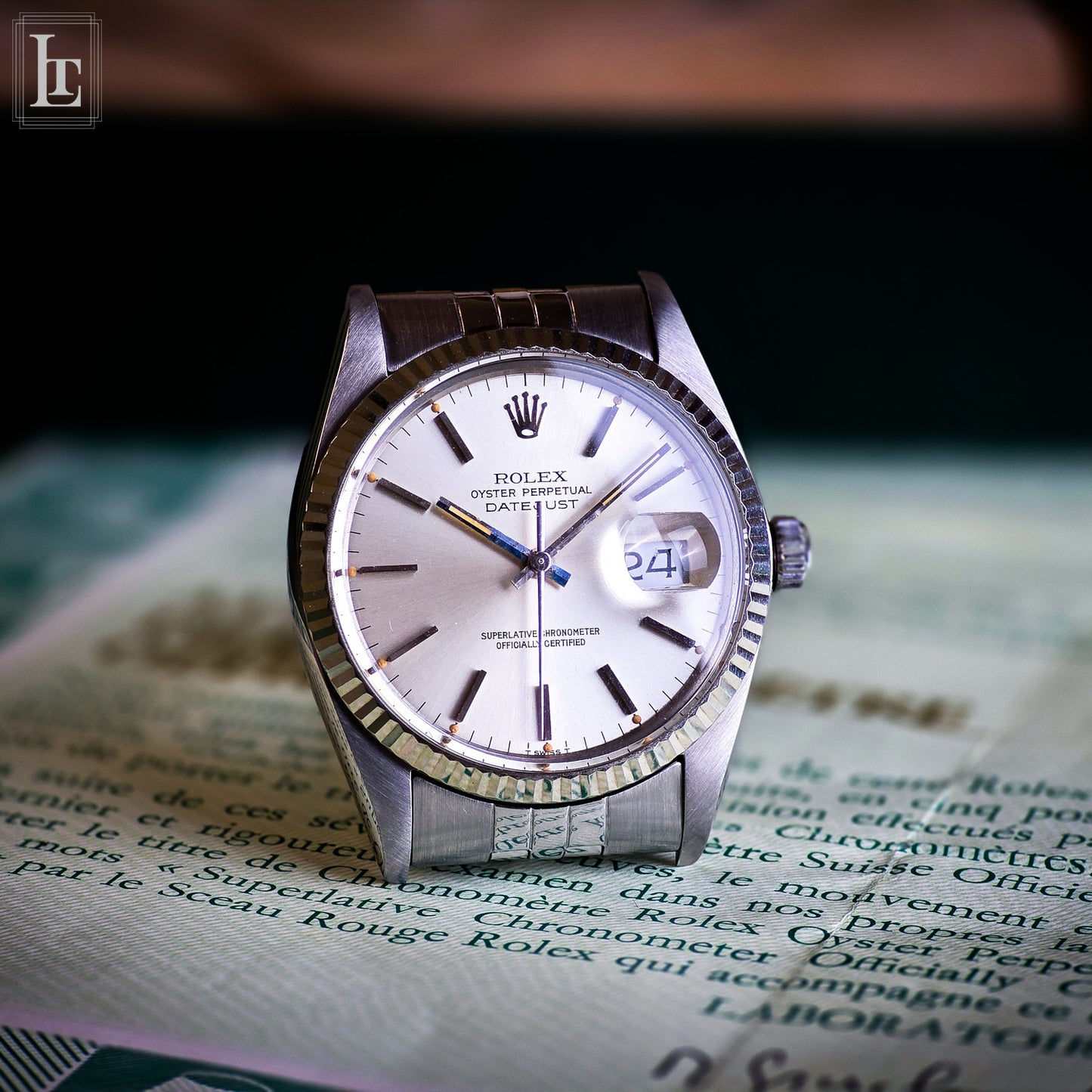 Rolex Datejust 16014 b&p