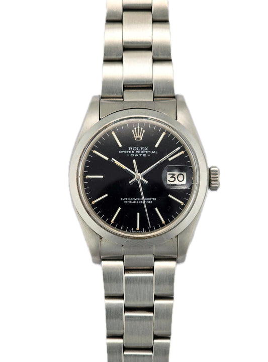 Rolex Date ref.1500 black