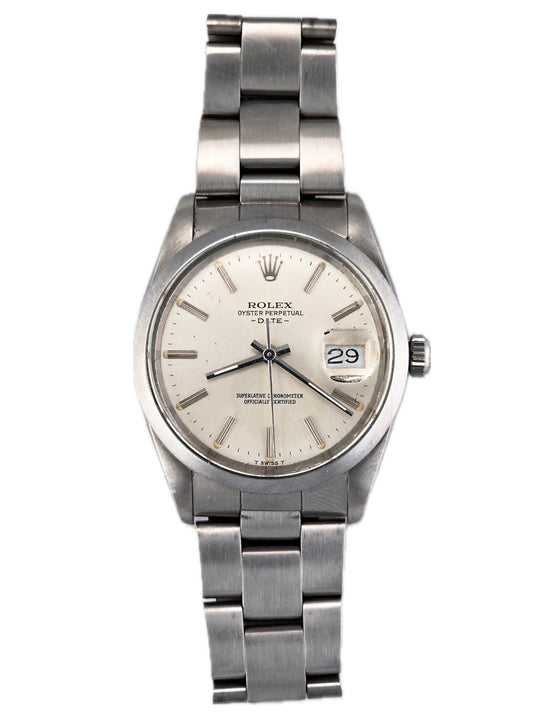 Rolex Date ref.15000 white