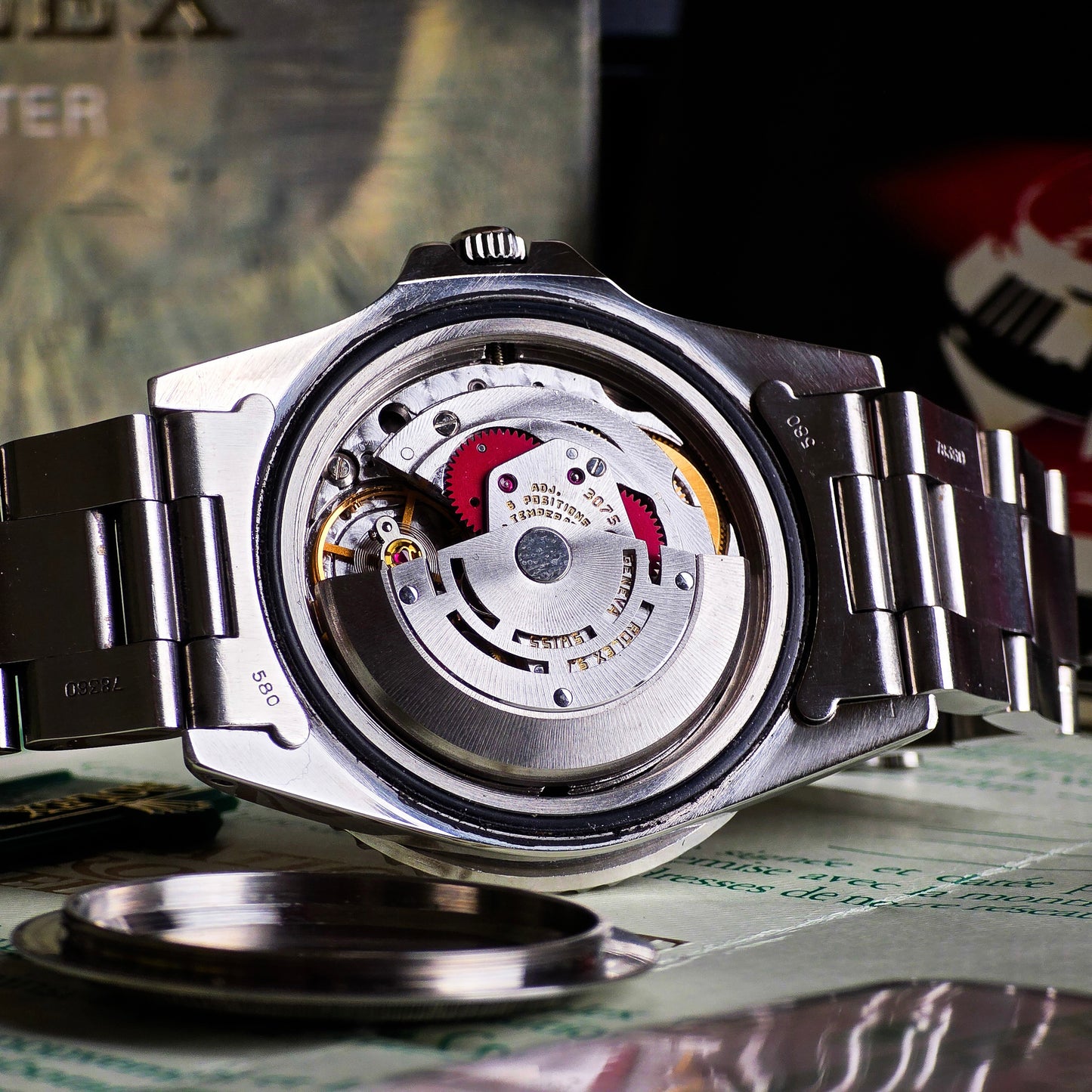 Rolex GMT Master 16750 Pepsi b&p
