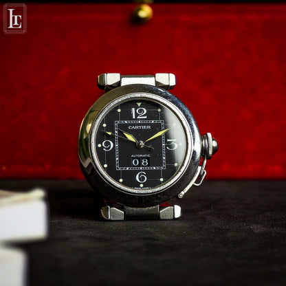 Cartier Pasha Ref. 2475 Gran Data black