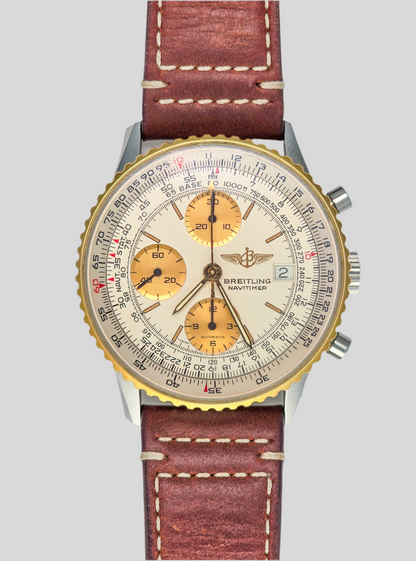 Breitling Navitimer Valjoux 7750 bianco