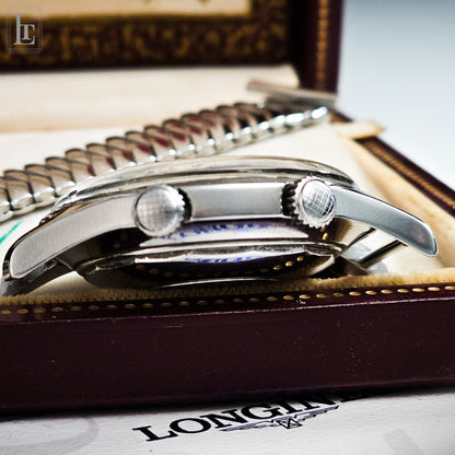 Longines diver 2 crowns