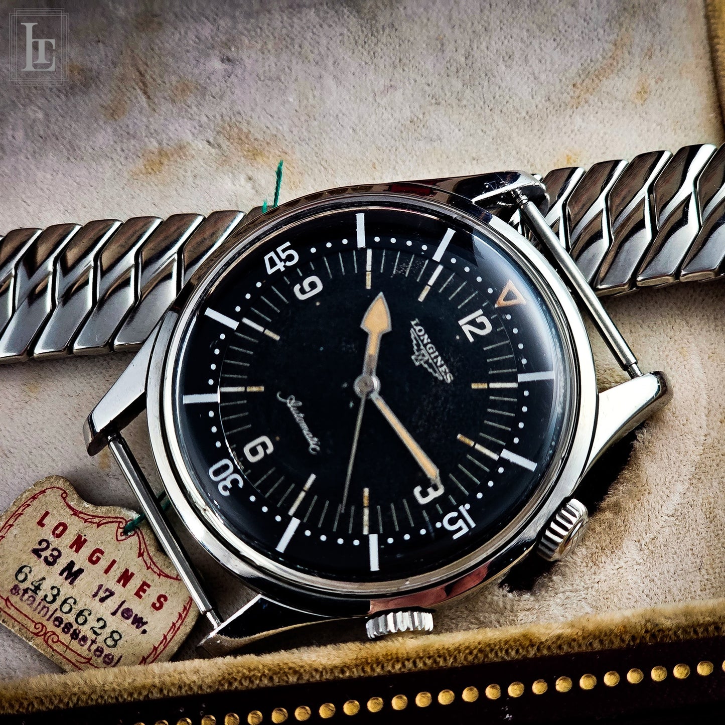 Longines diver 2 crowns