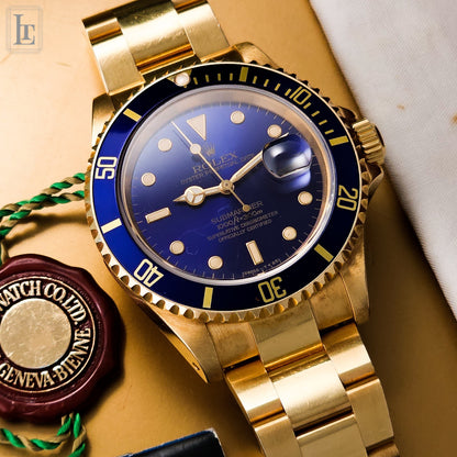 Rolex Submariner completamente in oro 16618