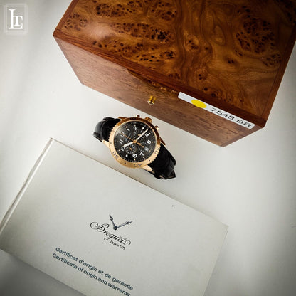 Cronografo Breguet Transatlantique tipo XXI flyback