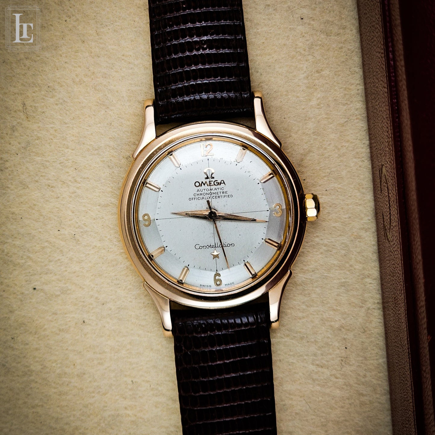 Omega Constellation Piepan 18k