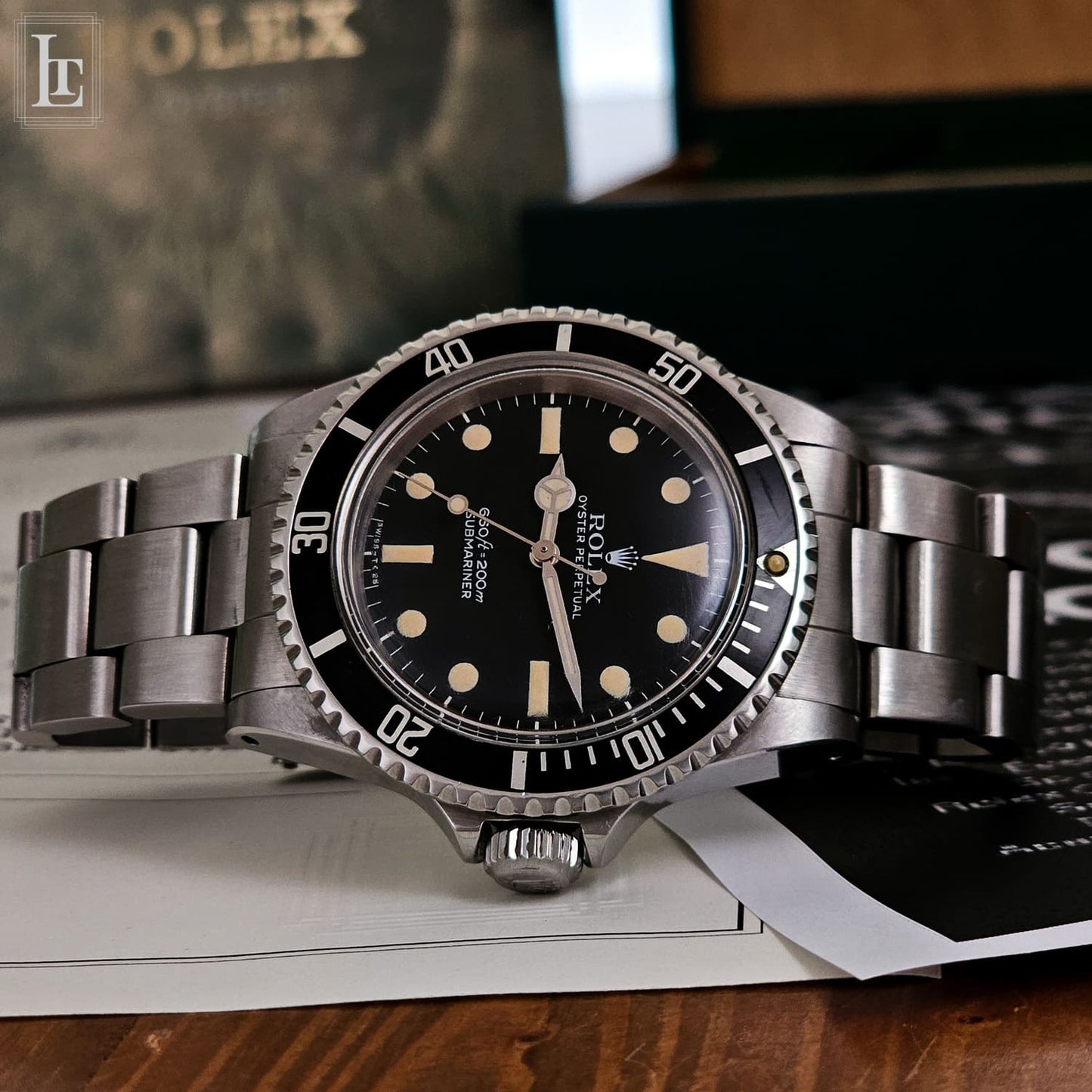 Rolex Submariner 5513 Maxi quadrante MK1